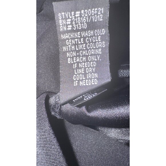 2/$30 Alyx Petite 12P Sleeveless Black Sheath Dress Polyester Blend - Picture 15 of 16